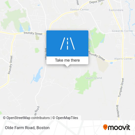 Olde Farm Road map