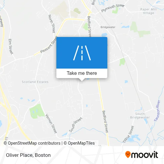 Oliver Place map