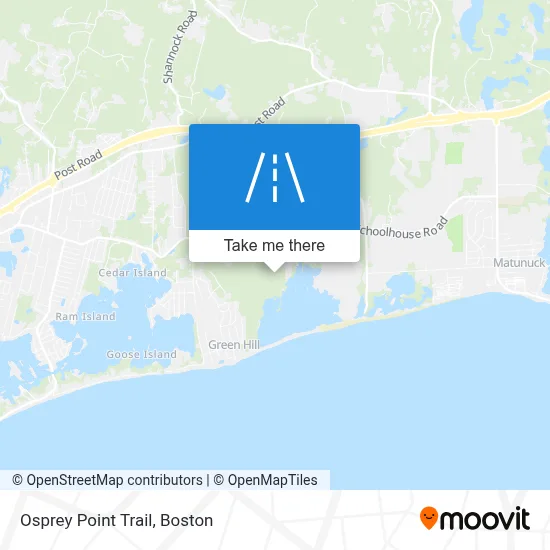 Osprey Point Trail map