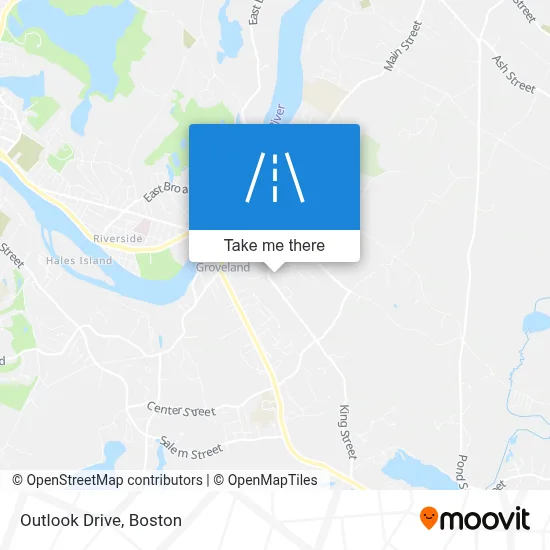 Outlook Drive map