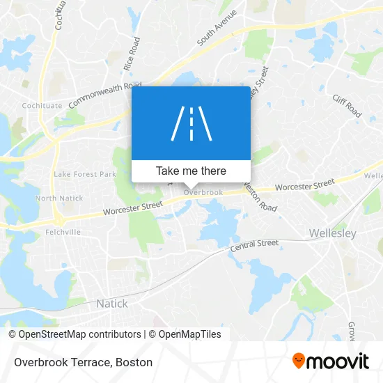 Overbrook Terrace map