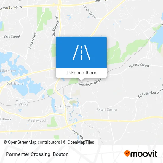Parmenter Crossing map
