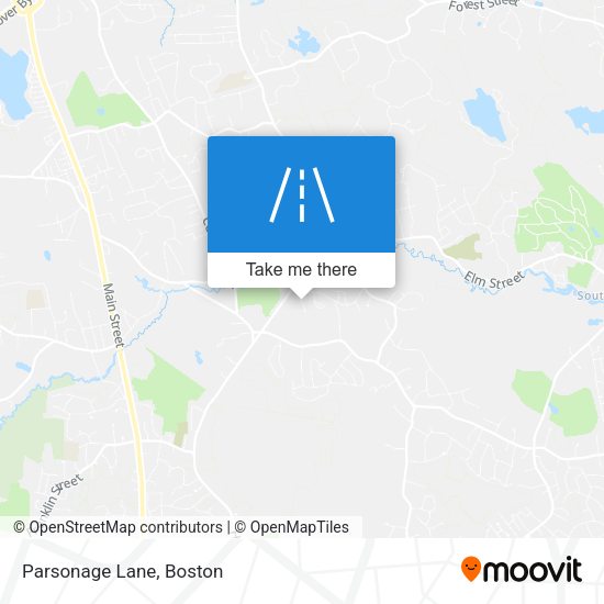 Mapa de Parsonage Lane