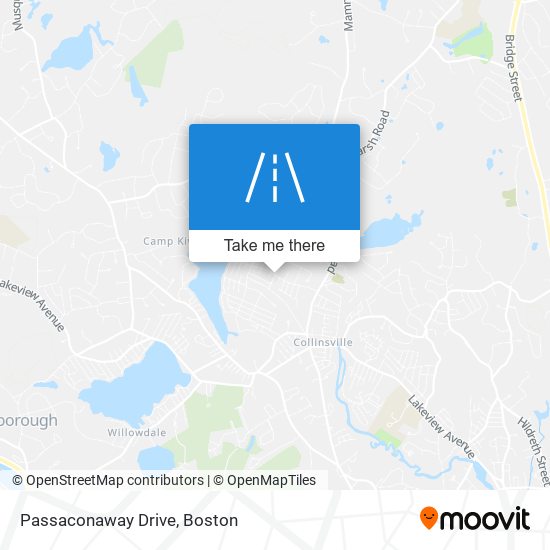 Passaconaway Drive map