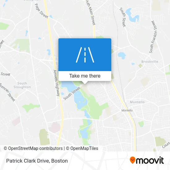 Patrick Clark Drive map