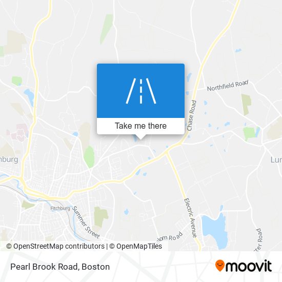 Pearl Brook Road map