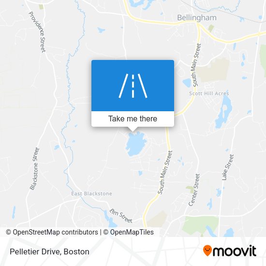 Mapa de Pelletier Drive