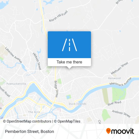 Mapa de Pemberton Street