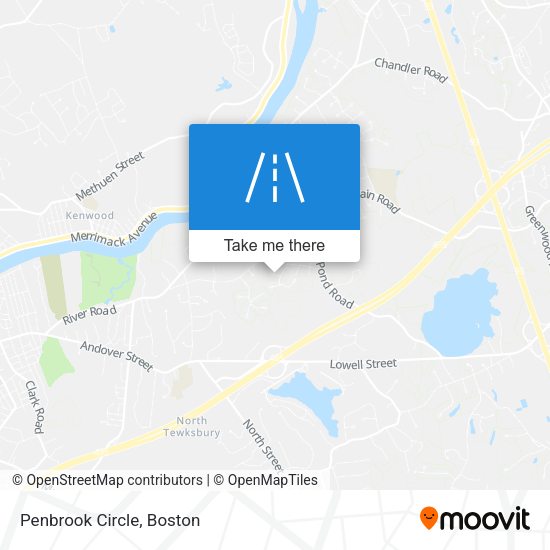 Mapa de Penbrook Circle