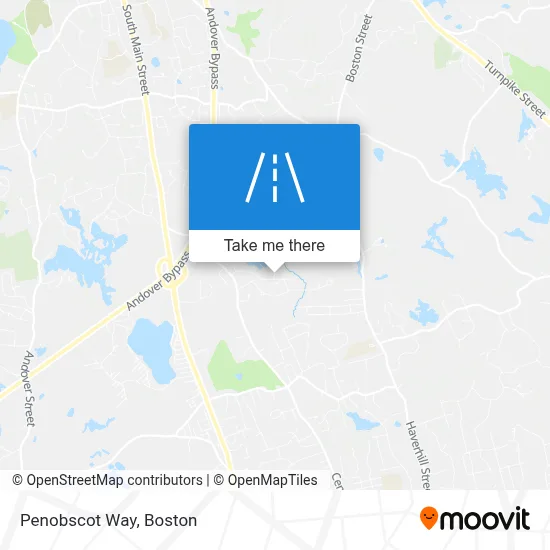 Penobscot Way map