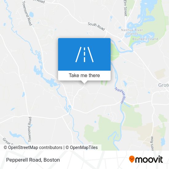 Mapa de Pepperell Road