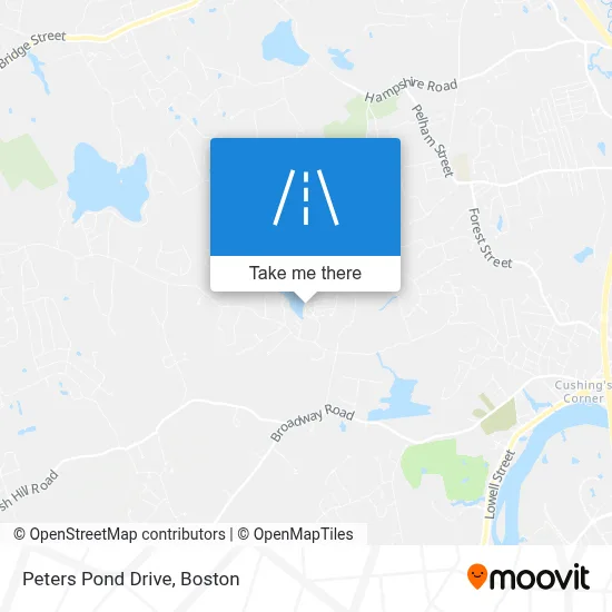 Peters Pond Drive map