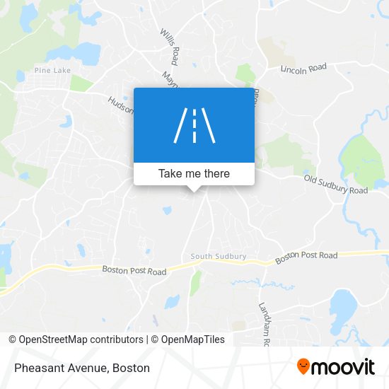 Mapa de Pheasant Avenue