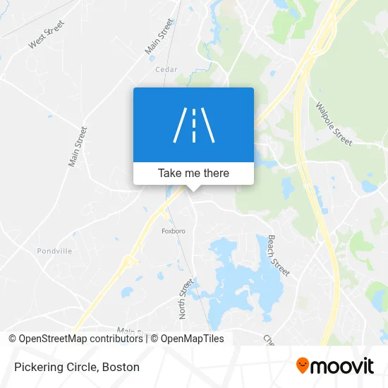 Pickering Circle map