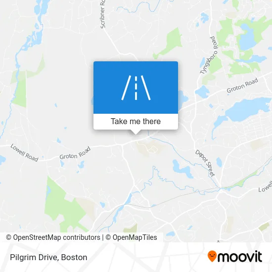 Pilgrim Drive map