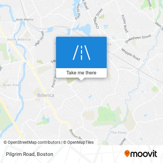 Mapa de Pilgrim Road