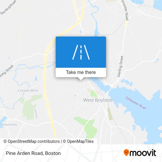 Mapa de Pine Arden Road