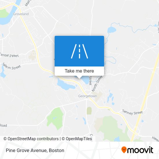 Mapa de Pine Grove Avenue