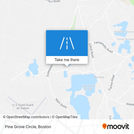 Mapa de Pine Grove Circle