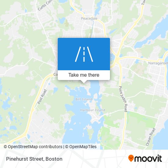 Mapa de Pinehurst Street