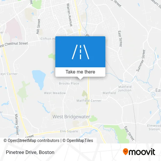Pinetree Drive map