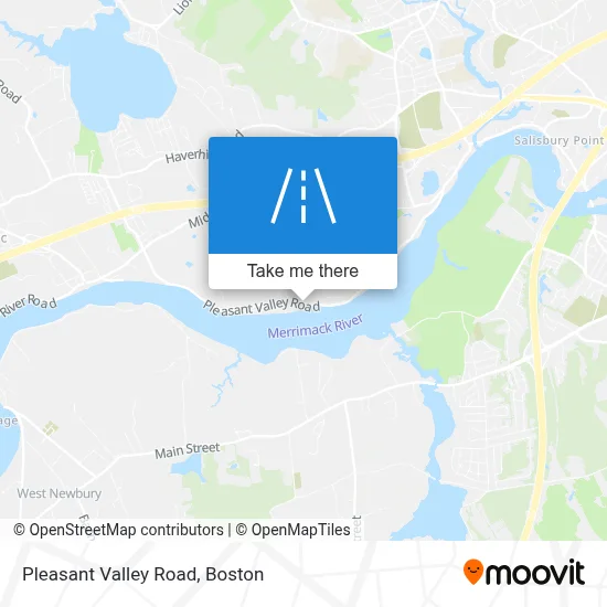 Pleasant Valley Road map