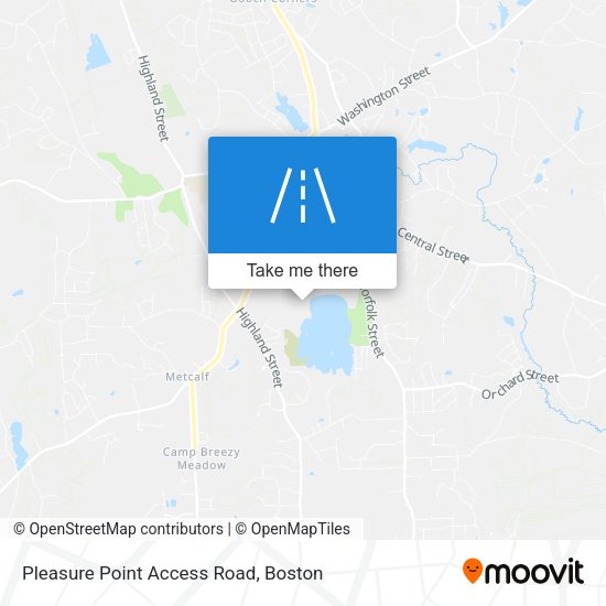 Pleasure Point Access Road map