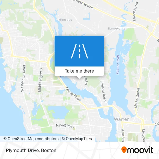 Plymouth Drive map