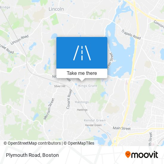 Mapa de Plymouth Road