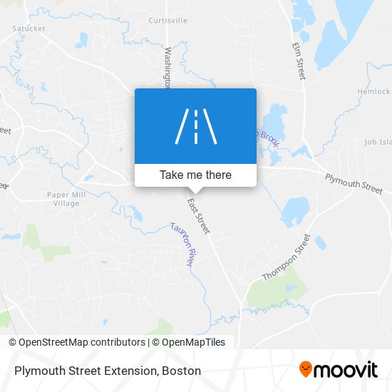 Plymouth Street Extension map