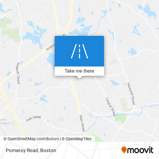 Mapa de Pomeroy Road