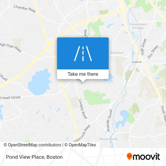 Mapa de Pond View Place