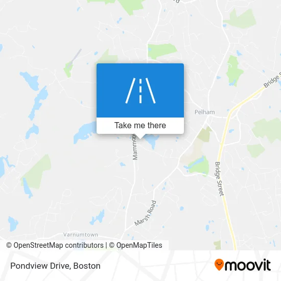 Pondview Drive map