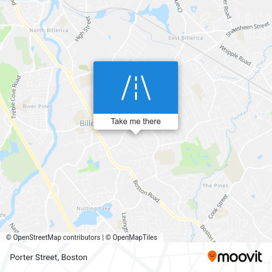 Mapa de Porter Street