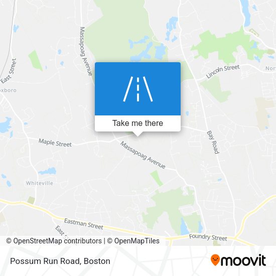 Mapa de Possum Run Road