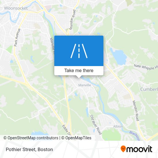 Mapa de Pothier Street