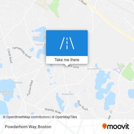 Powderhorn Way map