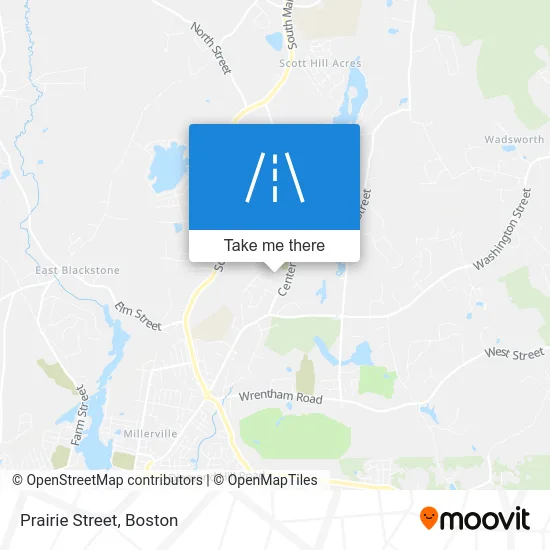 Prairie Street map