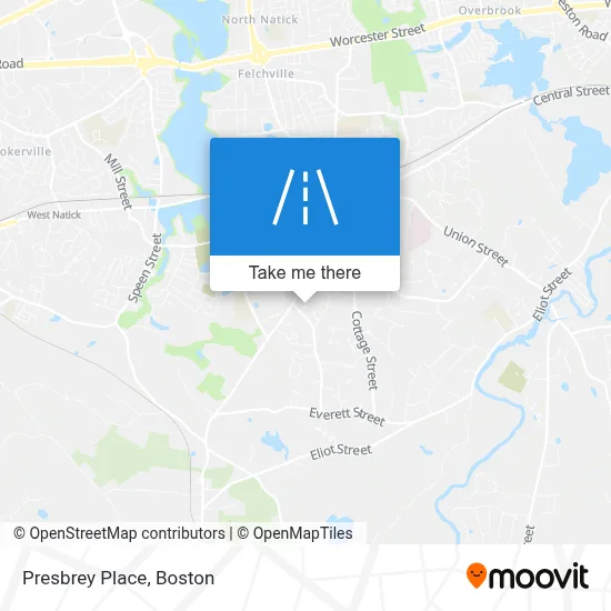 Presbrey Place map