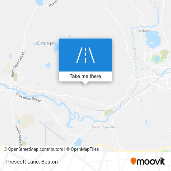 Mapa de Prescott Lane