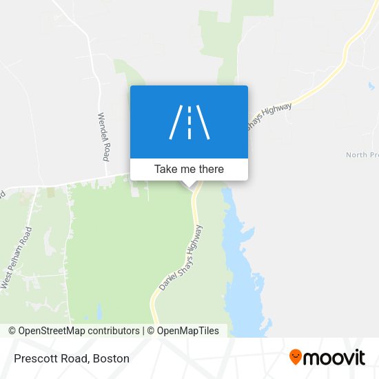 Prescott Road map