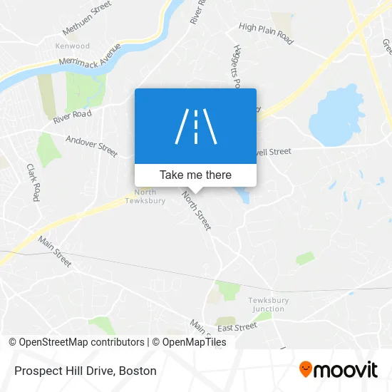 Prospect Hill Drive map