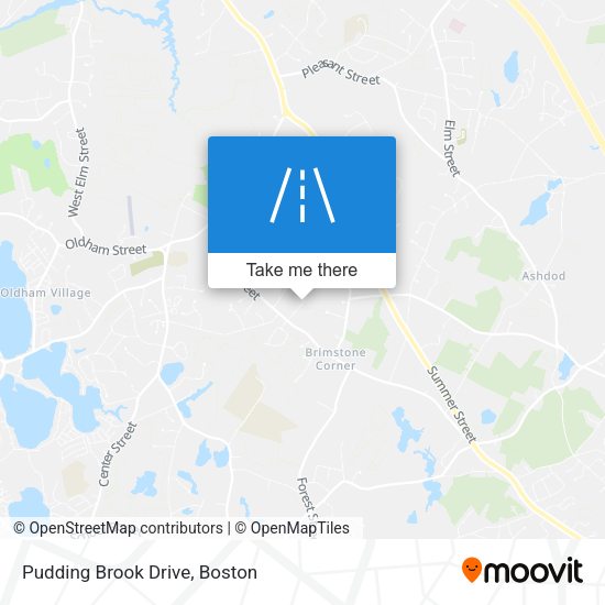 Pudding Brook Drive map