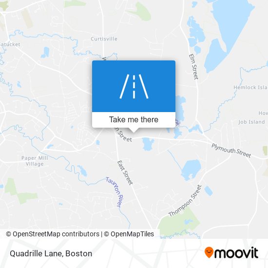 Mapa de Quadrille Lane
