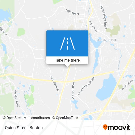 Mapa de Quinn Street