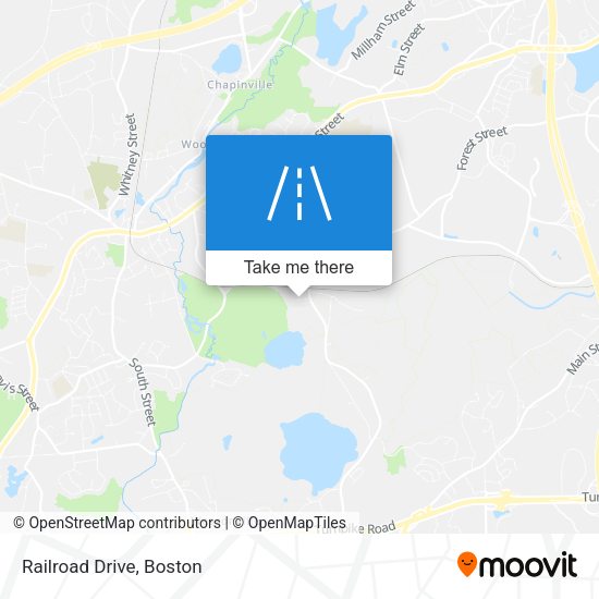 Mapa de Railroad Drive