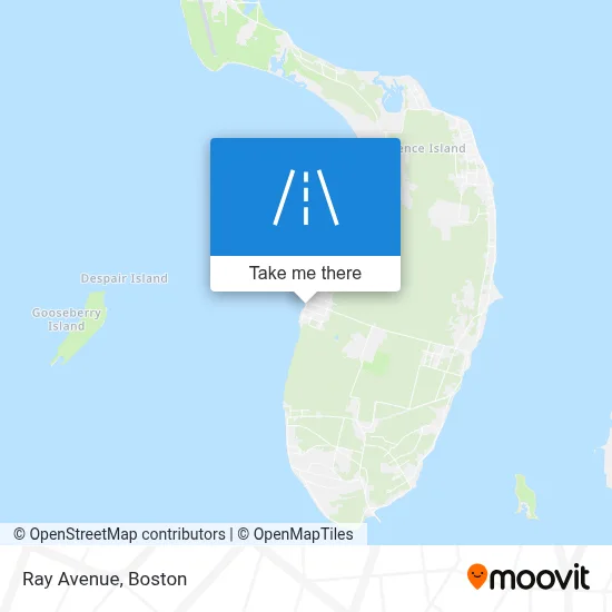 Ray Avenue map