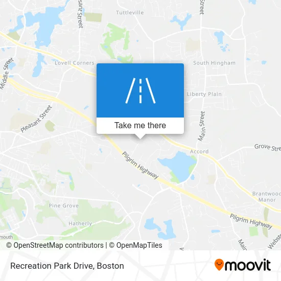 Recreation Park Drive map