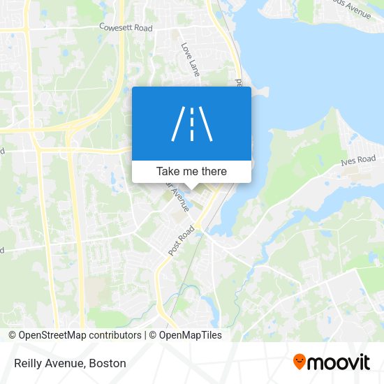 Mapa de Reilly Avenue