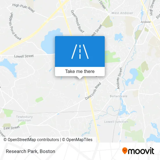 Research Park map